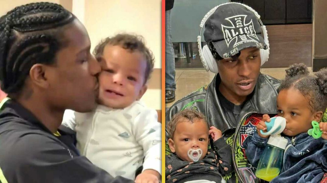 ⁣A$AP Rocky Shares RARE Home Videos With Sons RZA and Riot!