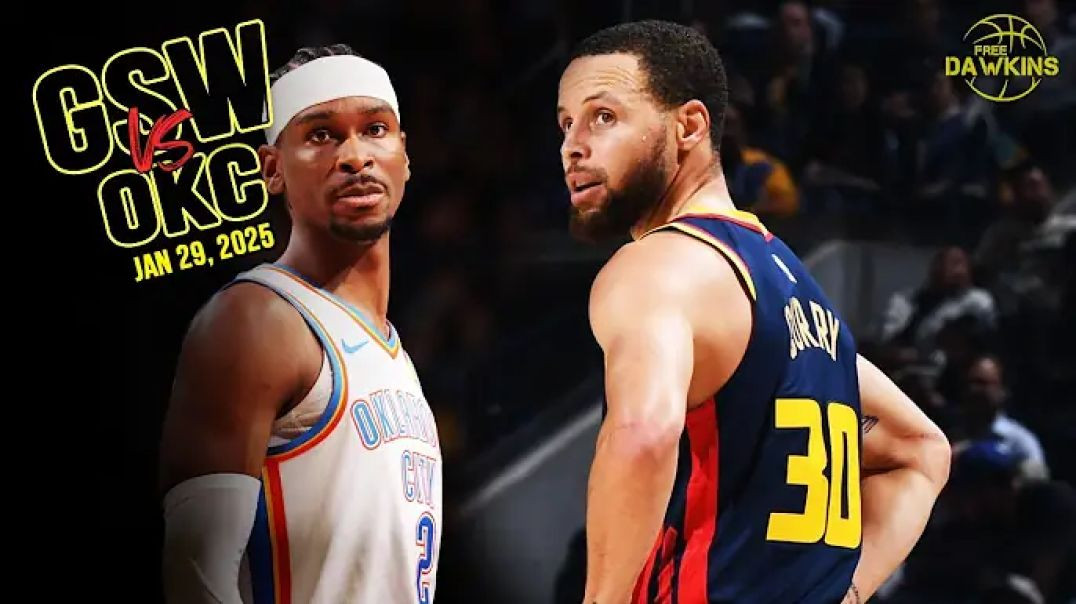 ⁣Golden State Warriors Full Team Highlights vs Thunder | Jan 29, 2025