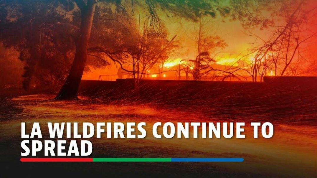 ⁣Red flag alerts across L.A. as wildfire death toll rises to 24