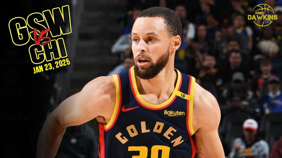 ⁣Golden State Warriors Full Team Highlights vs Bulls | Jan 23, 2025