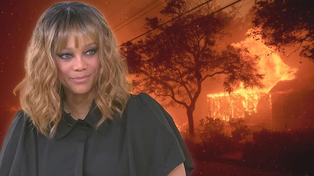 ⁣LA Fires: Tyra Banks Talks About Losing Her $7M Mansion in Palisades Fire