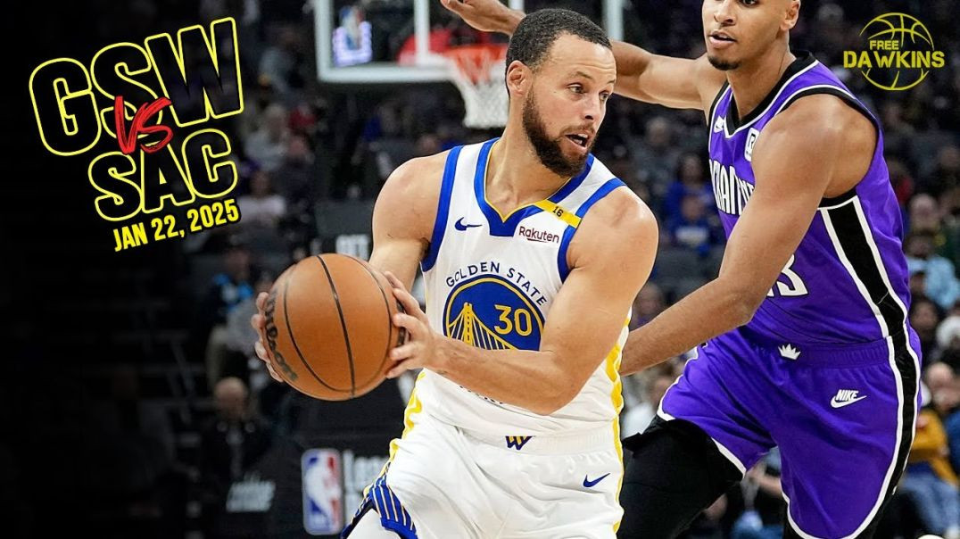 ⁣Golden State Warriors Full Team Highlights vs Kings | Jan 22, 2025