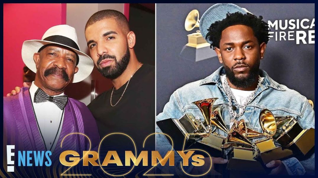 ⁣Drake’s Dad Reacts to Kendrick Lamar’s Grammys Win Amid Feud | Grammys 2025