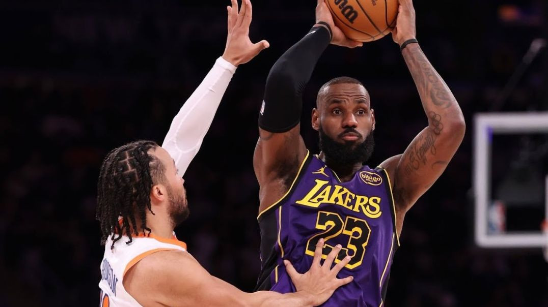 ⁣Los Angeles Lakers vs New York Knicks - Full Game Highlights | February 1, 2025 | 2024-25 NBA Season