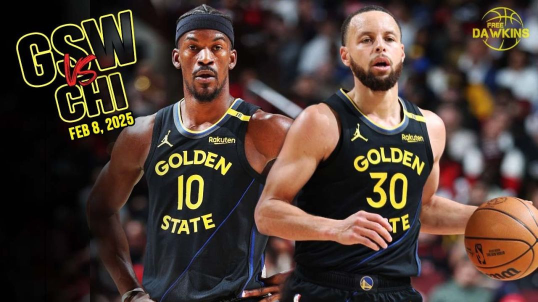 ⁣Golden State Warriors Full Team Highlights vs Bulls | Butler's Debut | Feb 8, 2025