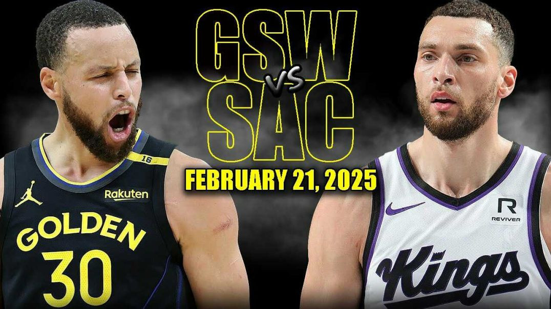 ⁣Golden State Warriors vs Sacramento Kings Full Game Highlights - February 21 | NBA Regular Season