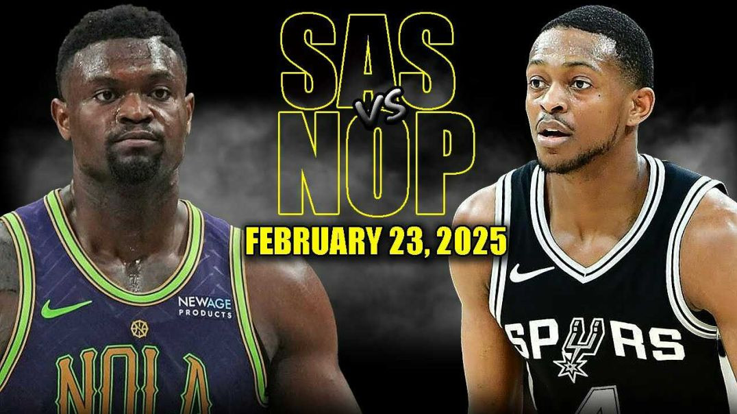 ⁣San Antonio Spurs vs New Orleans Pelicans Full Game Highlights - February 23 | NBA Regular Season