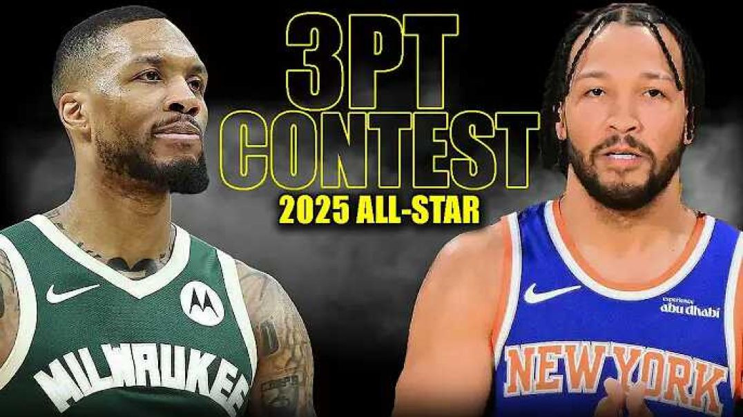 ⁣2025 NBA 3 Point Contest Full Highlights - NBA All Star Weekend | February 15. 2025