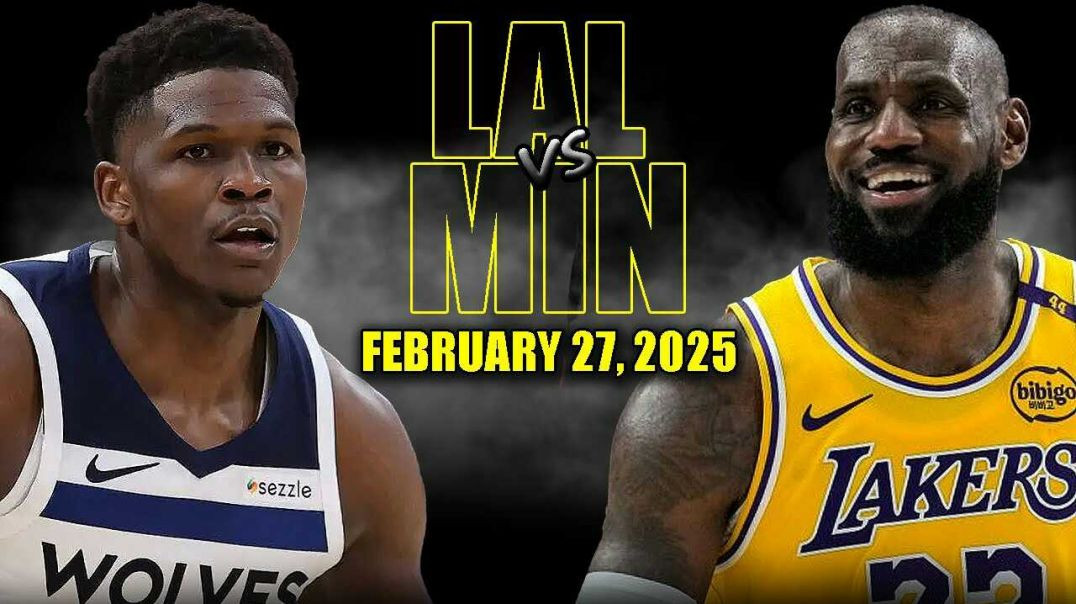 ⁣Los Angeles Lakers vs Minnesota Timberwolves Full Game Highlights - February 27 | NBA Regular Season