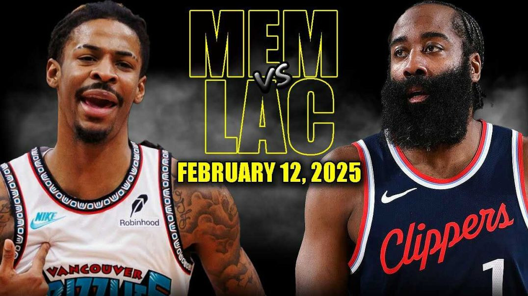 ⁣Los Angeles Clippers vs Memphis Grizzlies Full Game Highlights - February 12 | NBA Regular Season