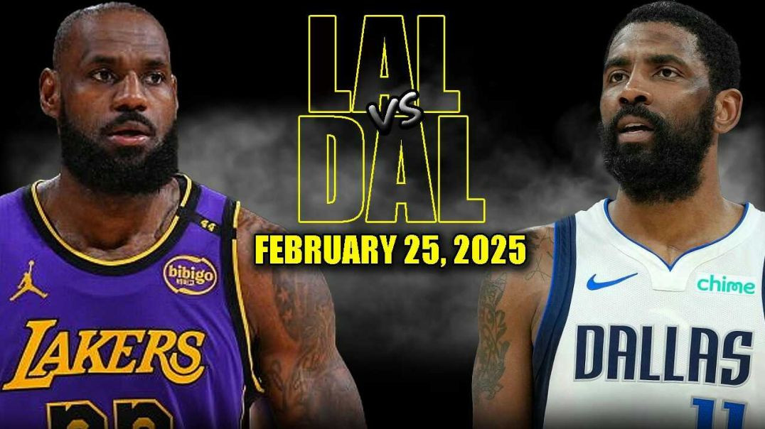 Los Angeles Lakers vs Dallas Mavericks Full Game Highlights - February 25, 2025 | NBA Regular Season