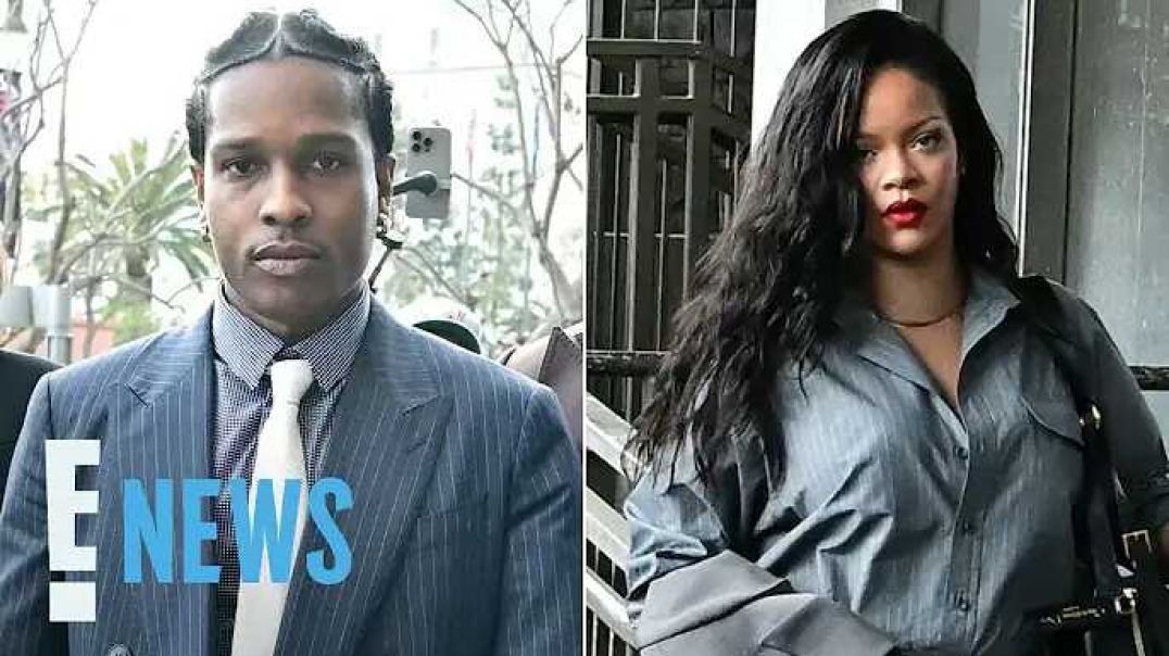 ⁣Watch Rihanna & A$AP Rocky REACT to His Not Guilty Verdict