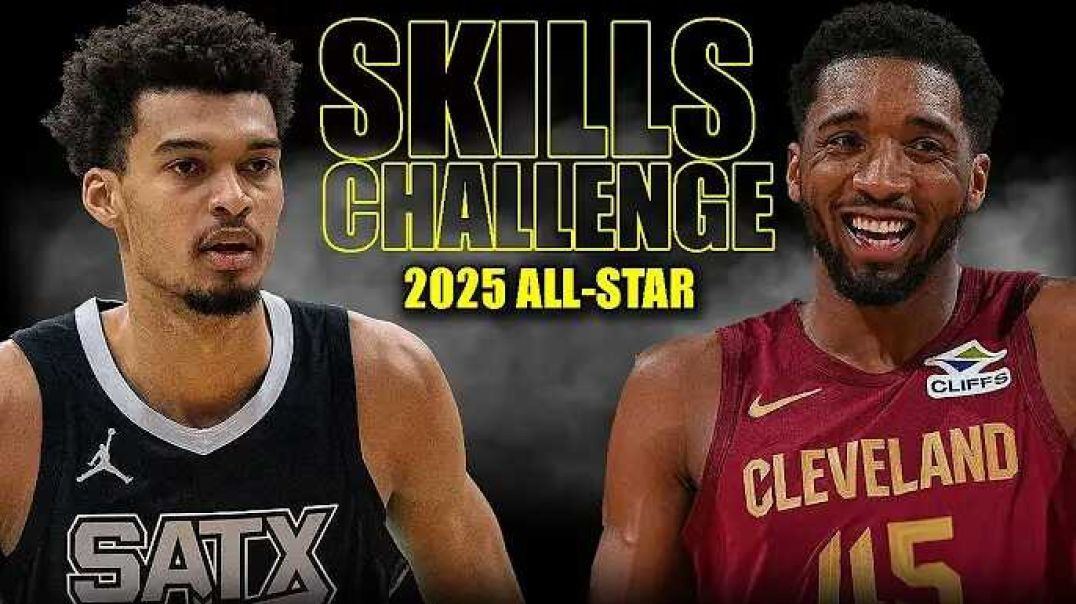 ⁣2025 NBA Skills Challenge Full Highlights - NBA All Star Weekend | February 15. 2025