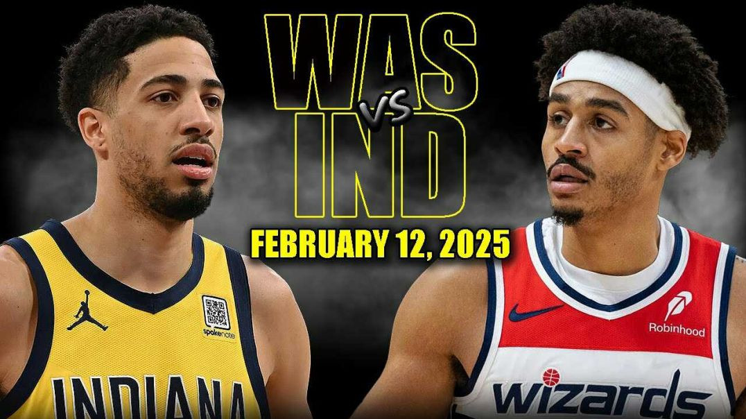 ⁣Indiana Pacers vs Washington Wizards Full Game Highlights - February 12, 2025 | NBA Regular Season