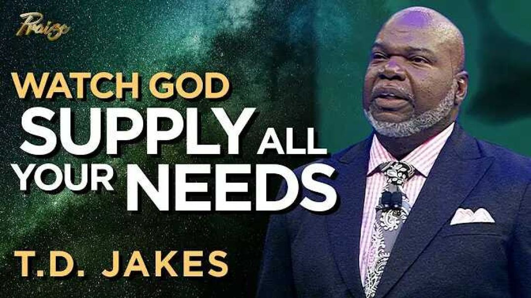 ⁣T.D. Jakes: Motivation to Bring Your Needs to God! | Praise on TBT