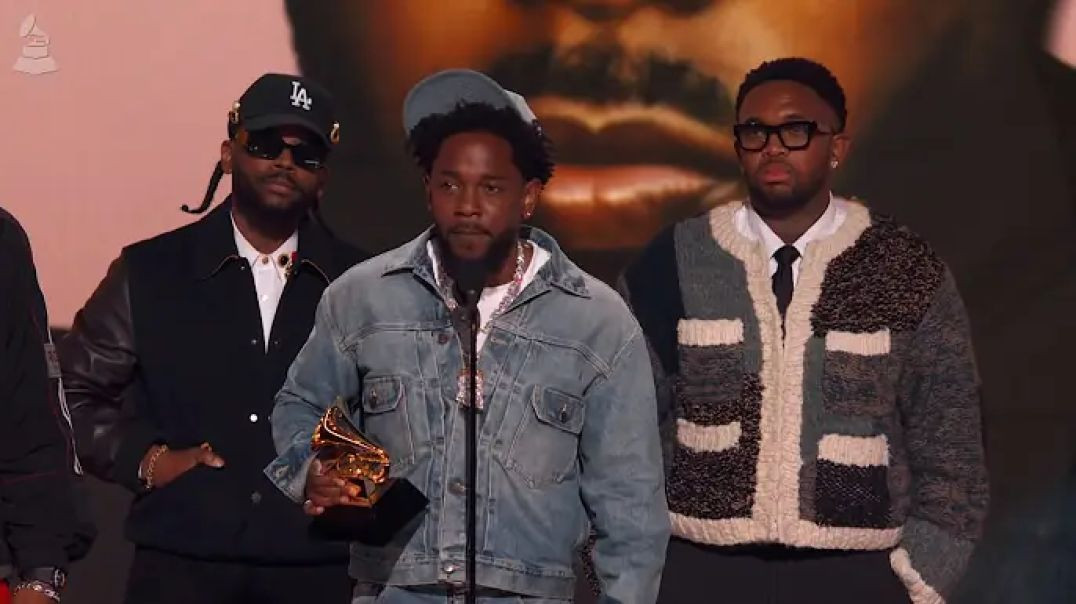 ⁣KENDRICK LAMAR Wins Song Of The Year For "NOT LIKE US" | 2025 GRAMMYs Acceptance Speech