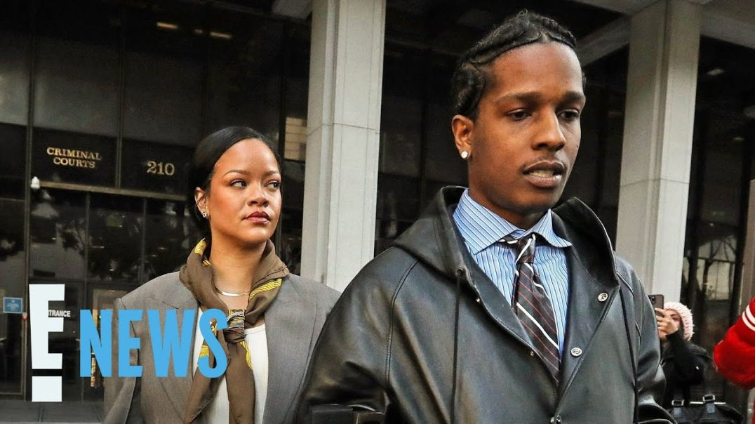 ⁣Rihanna SUPPORTS A$AP Rocky in Court Amid Ongoing Felony Assault Trial