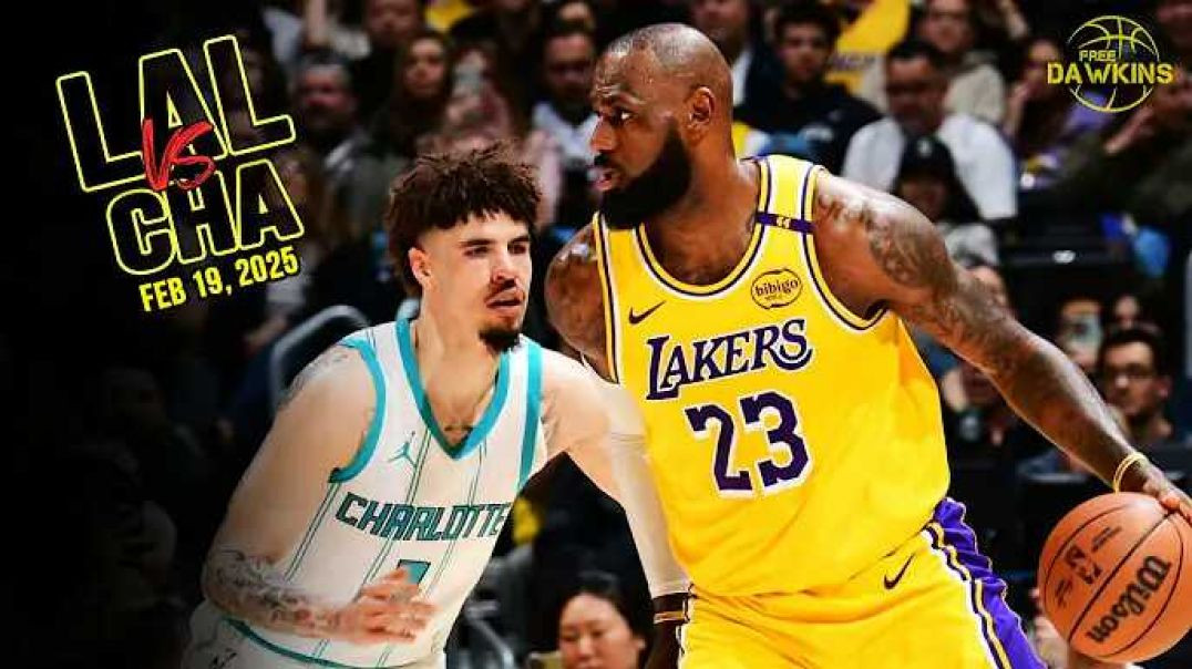 Los Angeles Lakers Full Team Highlights vs Hornets | Feb 19, 2025