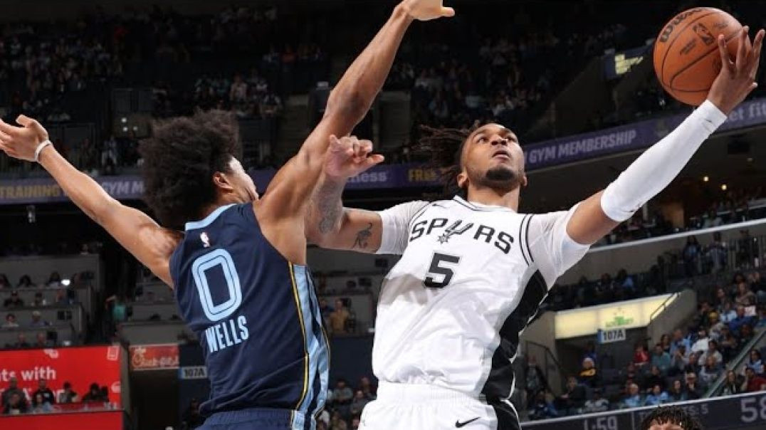 ⁣San Antonio Spurs vs Memphis Grizzlies - Full Game Highlights | February 3, 2025 NBA Season