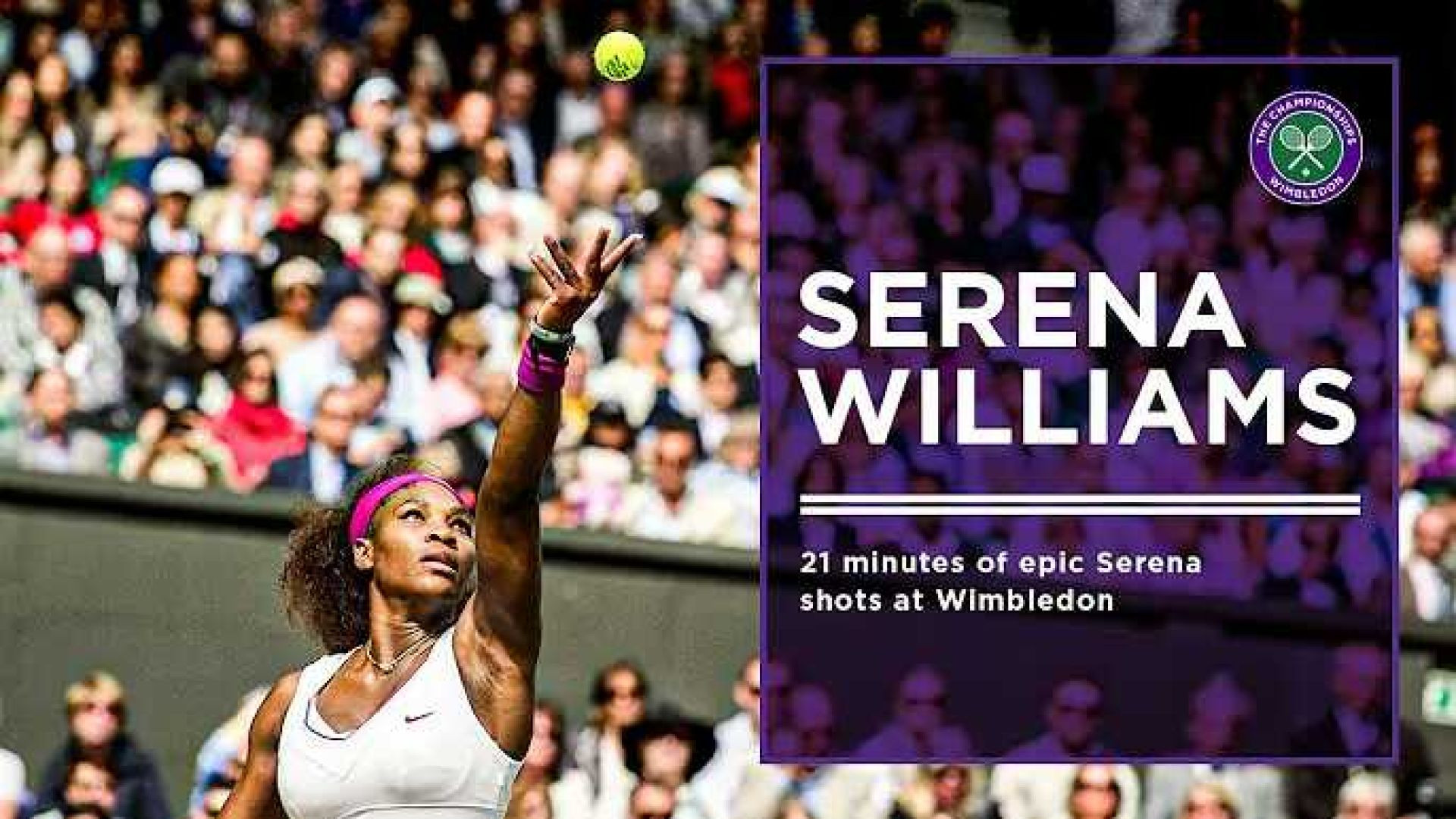 ⁣21 Minutes of Incredible Serena Williams Points at Wimbledon