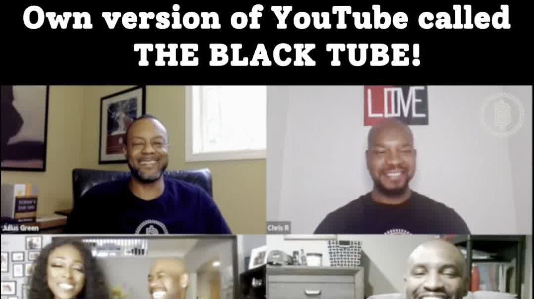 ⁣This Power Couple built their own version of YouTube called TheBlackTube!