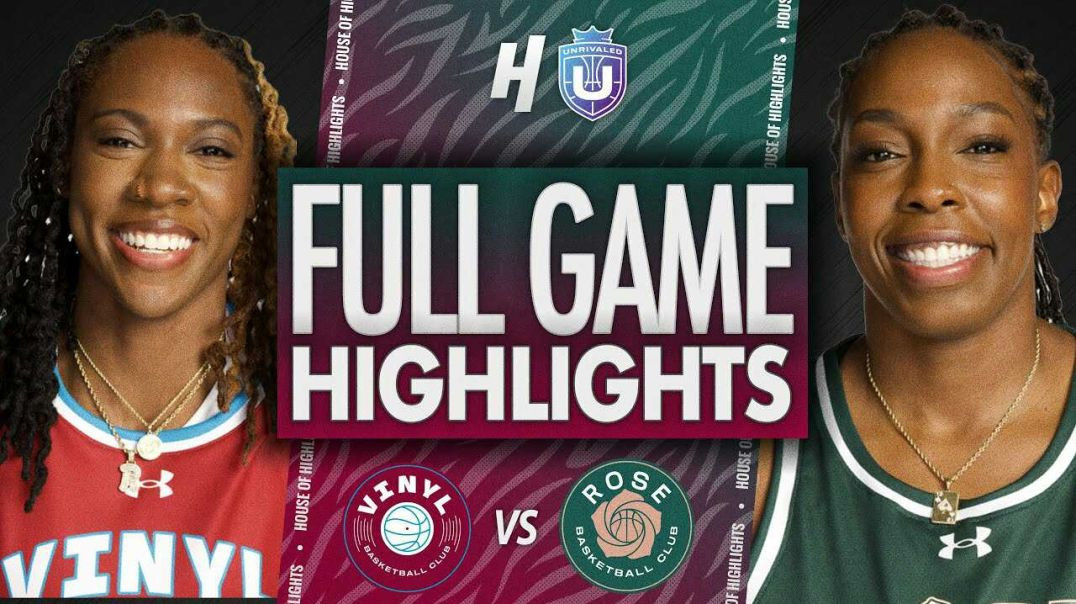 ⁣Vinyl vs Rose FULL GAME Highlights - FINALS | March 17, Unrivaled 2025