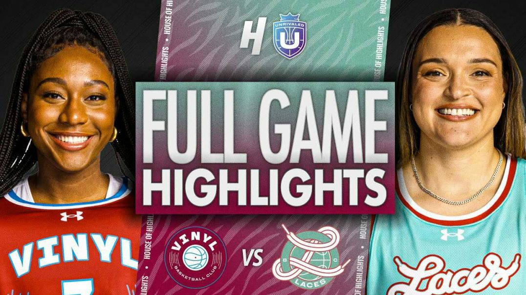 ⁣Vinyl vs Laces FULL GAME Highlights | February 28, Unrivaled 2025