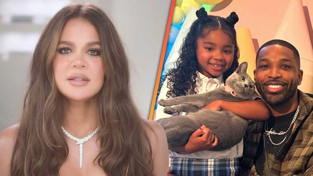 ⁣Why Khloé Kardashian Lets Daughter True Think She’s Married to Ex Tristan Thompson