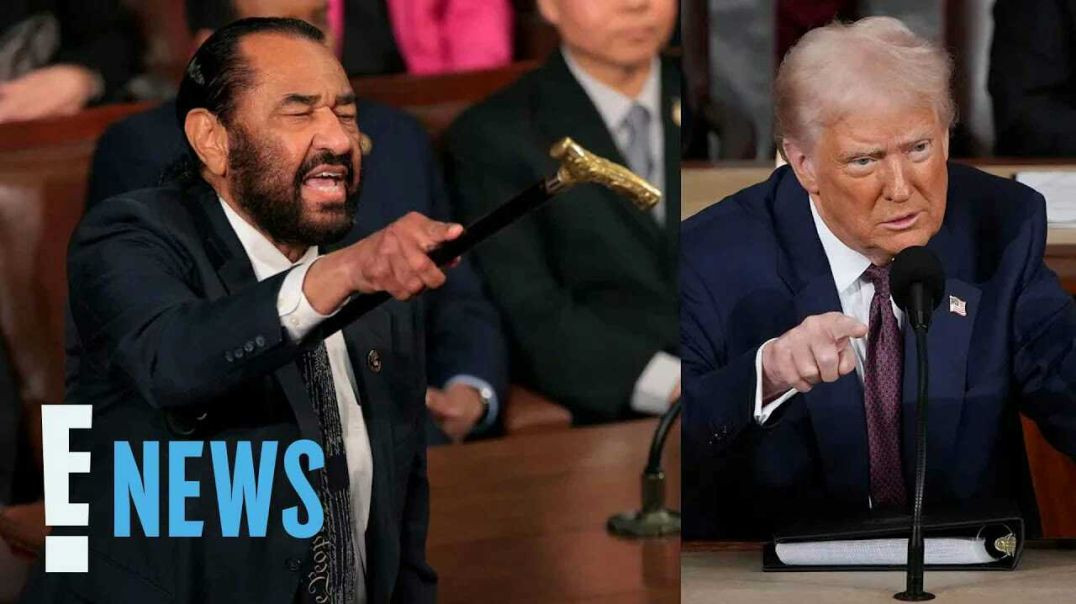 ⁣Democratic Representative Al Green EJECTED From Trump Speech