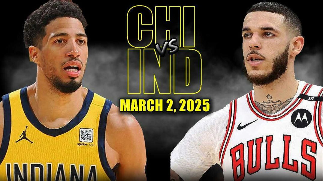 ⁣Indiana Pacers vs Chicago Bulls Full Game Highlights - March 2, 2025 | NBA Regular Season