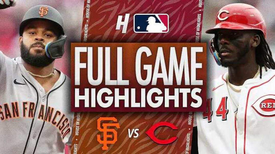 ⁣San Francisco Giants vs Cincinnati Reds - FULL GAME HIGHLIGHTS | March 27, 2025 MLB Opening Week