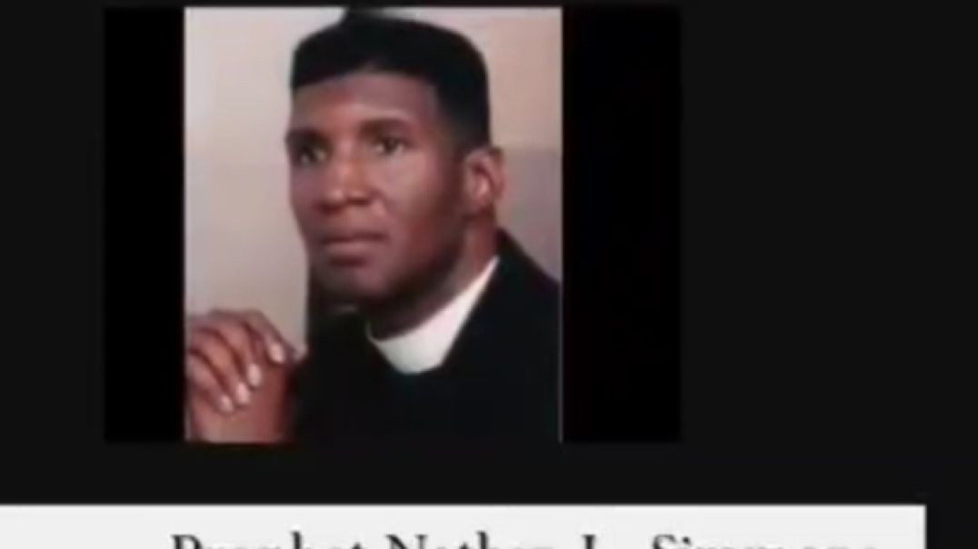 ⁣Speaker: Prophet Nathan Simmons- Topic: The Blood