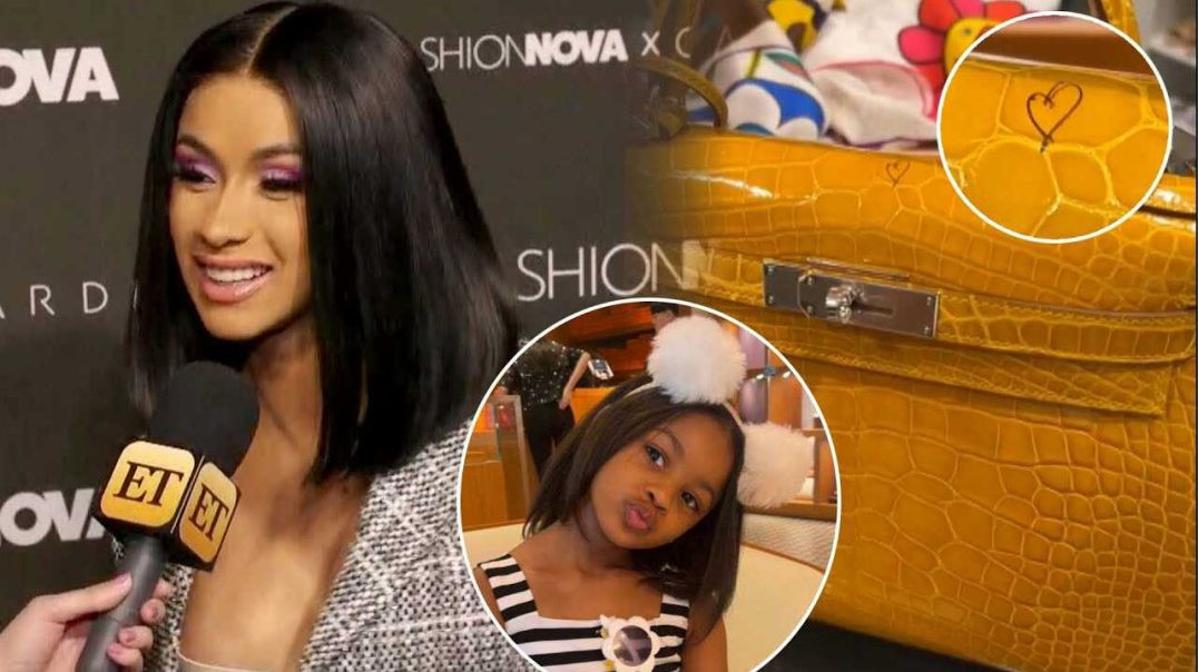 ⁣Cardi B Reacts to Kulture RUINING Her $60K Hermes Bag