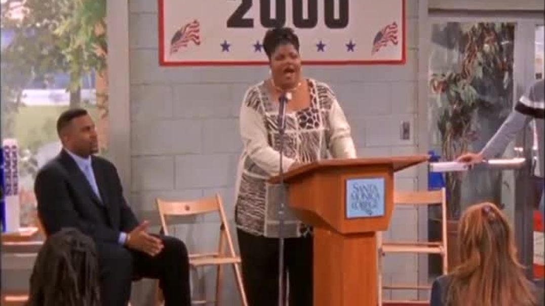 ⁣The Parkers: S02xE08: Election 2000