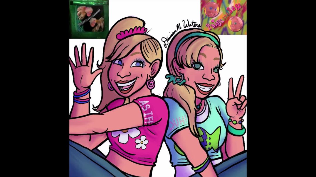 ⁣Crashbox- Paige and Sage (speed-draw)