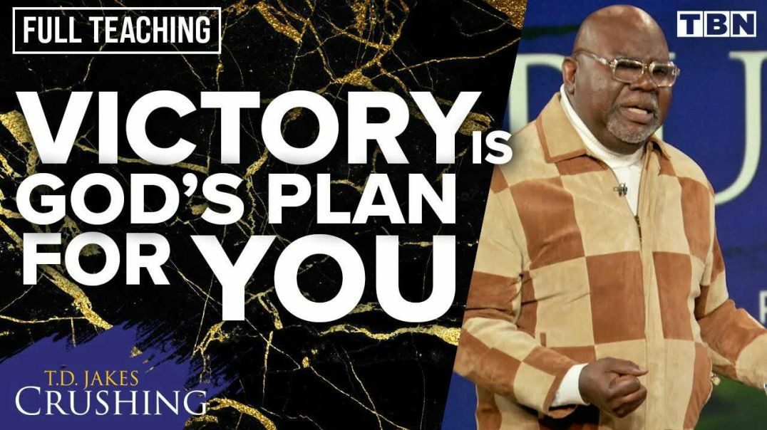 ⁣T.D. Jakes: How God Turns Your Pain into Purpose | Sermon Series: Crushing | FULL TEACHING | TBT