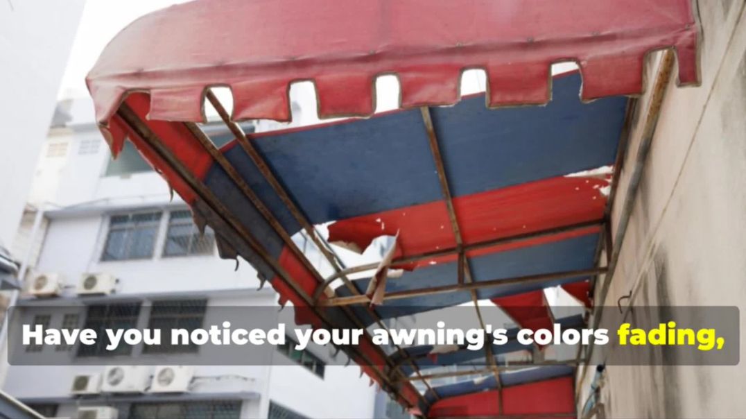 ⁣Signs You Need an Awning Fabric Replacement