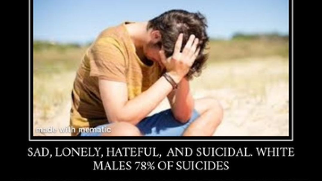 ⁣White privilege is suicidal!!!!!!!