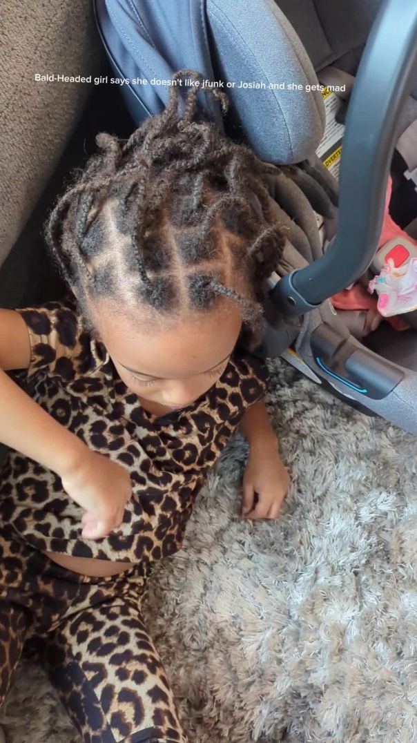 Baby girl says she doesn't like boys