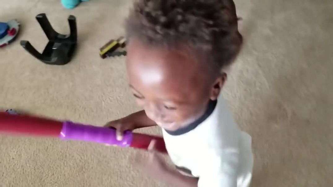 ⁣Johny Johny Yes Papa Pretend Play with J Funk and BABY JOSIAH