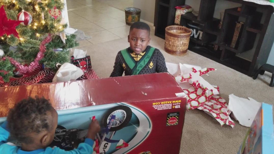 ⁣J Funk gets a Motorcycle for Christmas