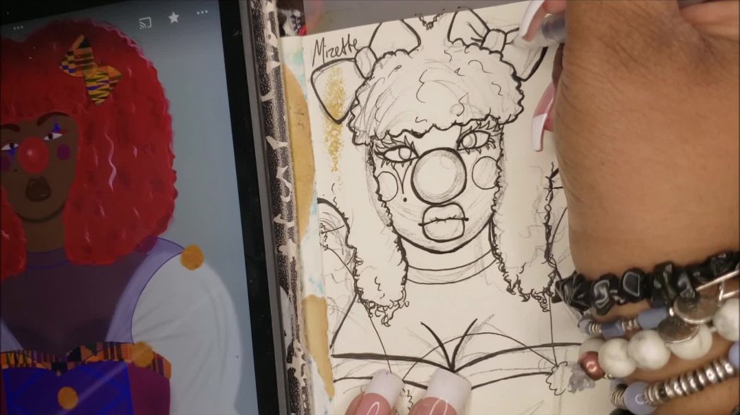 ⁣Mizette (speed-draw)