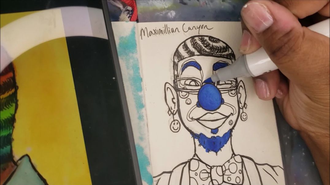 ⁣Max (clown w/ 360 waves speed-draw)