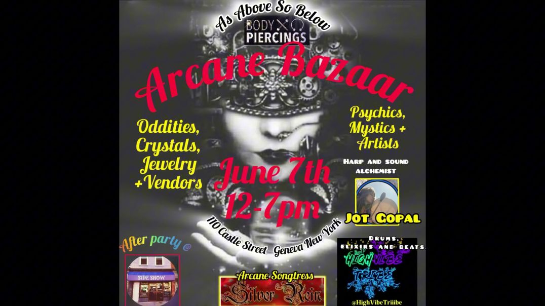 ⁣A GLIMPSE OF "ARCANE BAZAAR " AT AS ABOVE SO BELOW