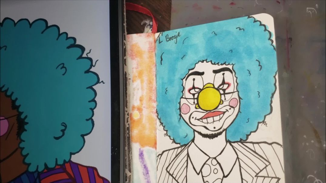 ⁣L-Boogie (cute clown speed-draw)