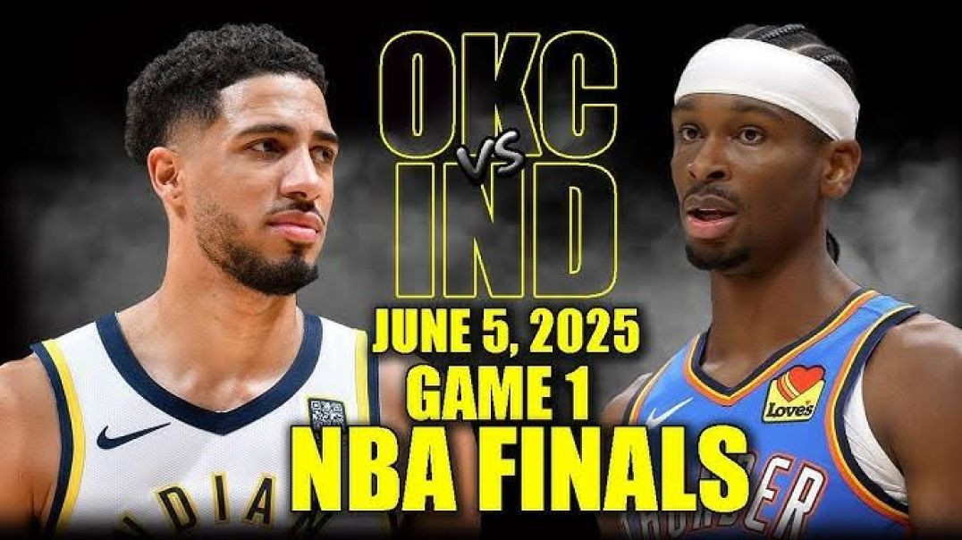 ⁣Oklahoma City Thunder vs Indiana Pacers Full Game 1 Highlights - June 5, 2025 NBA Finals