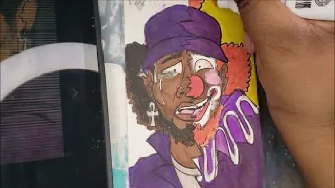 ⁣Kase + His Reflection (creepy clown speed-draw)