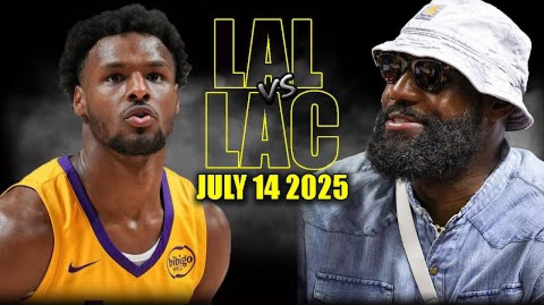 ⁣Los Angeles Lakers vs Los Angeles Clippers Full Game Highlights - July 14, 2025 NBA Summer League