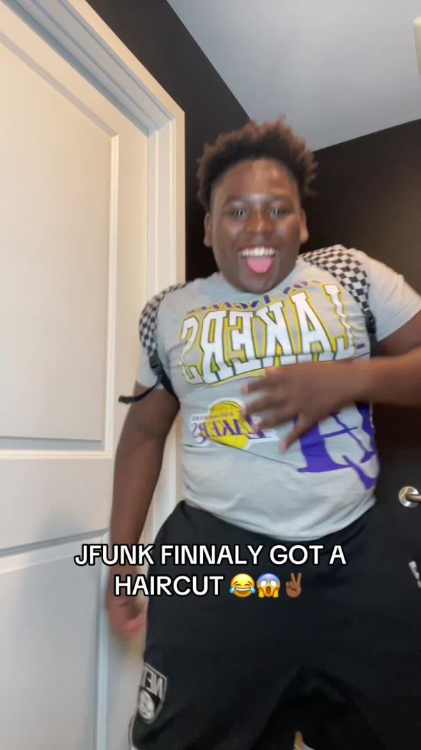 Jfunk got his haircut!
