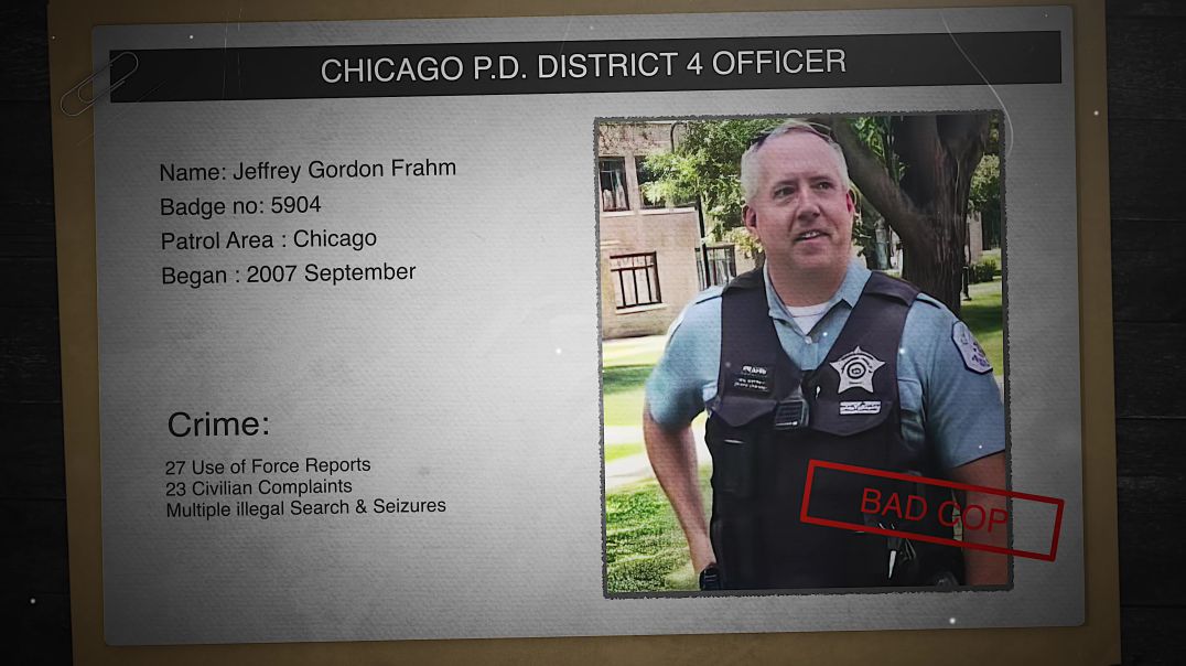 ⁣BAd Cop : Jeffrey Gordon Frahm